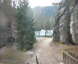 Vstup do skal, Pískovna