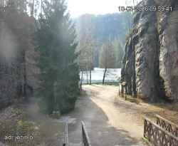 Vstup do skal, Pískovna