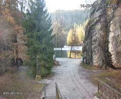 Vstup do skal, Pískovna