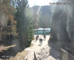 Vstup do skal, Pískovna