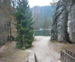 Vstup do skal, Pískovna