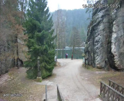 Vstup do skal, Pískovna