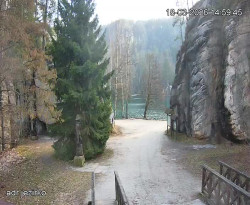 Vstup do skal, Pískovna