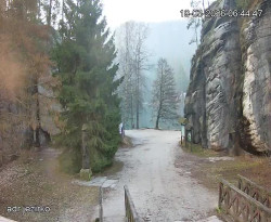 Vstup do skal, Pískovna