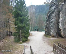 Vstup do skal, Pískovna