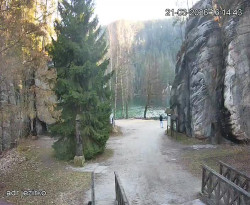 Vstup do skal, Pískovna