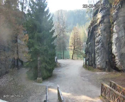 Vstup do skal, Pískovna