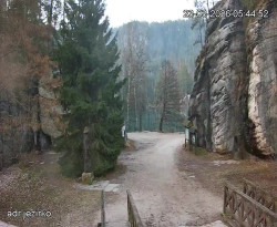 Vstup do skal, Pískovna