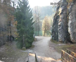 Vstup do skal, Pískovna