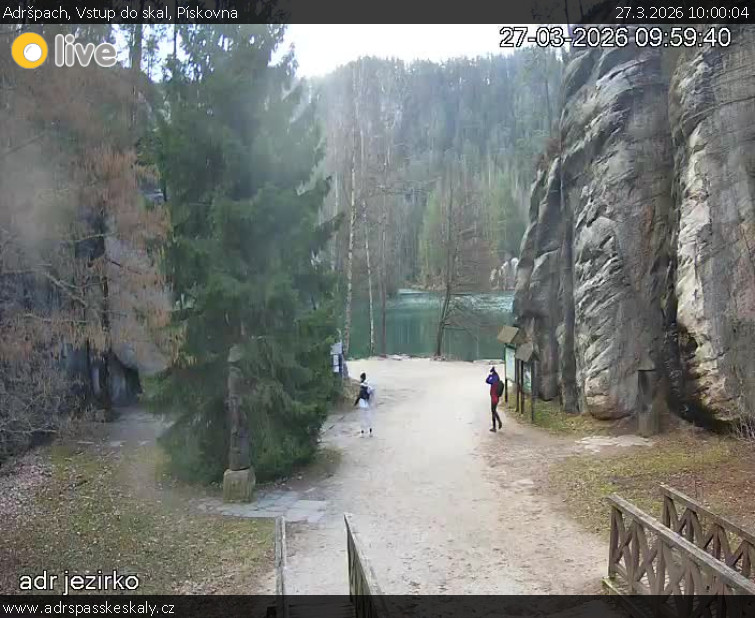 Adršpach - Vstup do skal, Pískovna - 27.3.2026 v 10:00