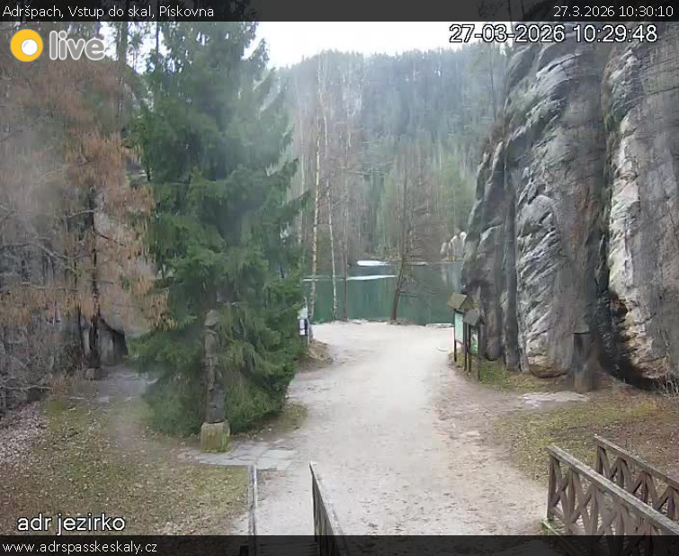 Adršpach - Vstup do skal, Pískovna - 27.3.2026 v 10:30