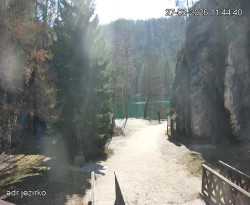 Vstup do skal, Pískovna