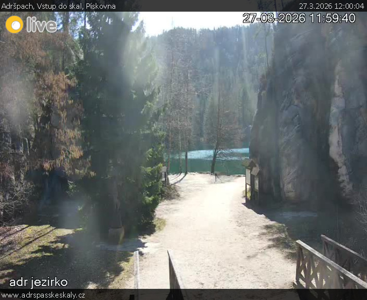 Adršpach - Vstup do skal, Pískovna - 27.3.2026 v 12:00
