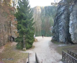 Vstup do skal, Pískovna