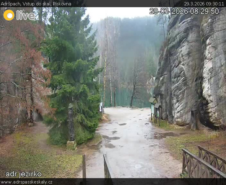 Adršpach - Vstup do skal, Pískovna - 29.3.2026 v 09:30