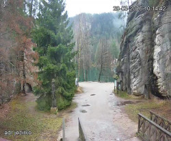 Vstup do skal, Pískovna