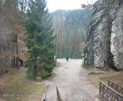 Vstup do skal, Pískovna