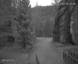 Vstup do skal, Pískovna