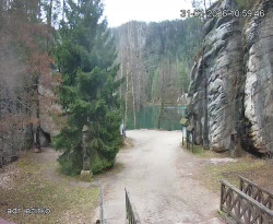 Vstup do skal, Pískovna