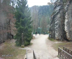 Vstup do skal, Pískovna