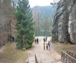 Vstup do skal, Pískovna