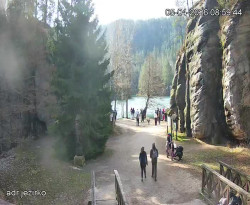 Vstup do skal, Pískovna