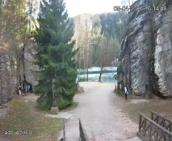 Vstup do skal, Pískovna