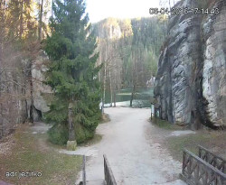 Vstup do skal, Pískovna