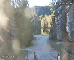 Vstup do skal, Pískovna