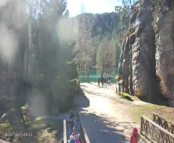 Vstup do skal, Pískovna