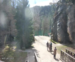 Vstup do skal, Pískovna