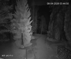 Adršpach - Vstup do skal, Pískovna - 8.4.2026 v 04:45 Adršpach - Vstup do skal, Pískovna - 8.4.2026 v 04:45