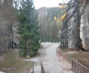 Adršpach - Vstup do skal, Pískovna - 8.4.2026 v 06:45 Adršpach - Vstup do skal, Pískovna - 8.4.2026 v 06:45