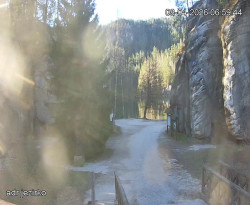 Vstup do skal, Pískovna