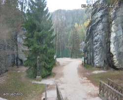 Vstup do skal, Pískovna