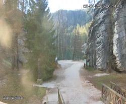 Vstup do skal, Pískovna