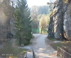 Vstup do skal, Pískovna