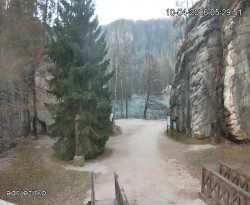 Vstup do skal, Pískovna