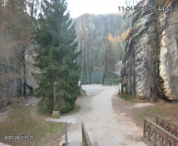 Vstup do skal, Pískovna