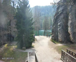 Vstup do skal, Pískovna