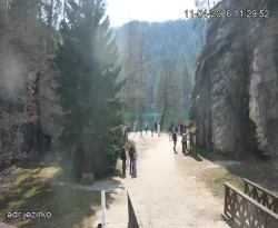 Vstup do skal, Pískovna