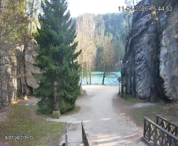 Vstup do skal, Pískovna