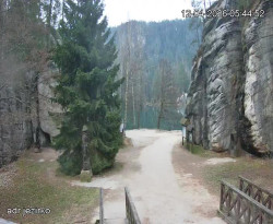 Vstup do skal, Pískovna