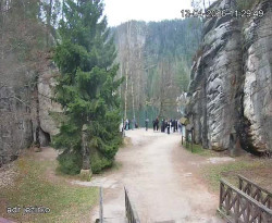 Vstup do skal, Pískovna