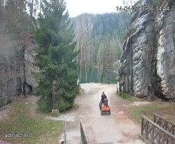 Vstup do skal, Pískovna