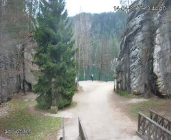 Vstup do skal, Pískovna