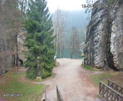 Vstup do skal, Pískovna