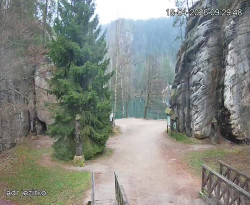 Vstup do skal, Pískovna