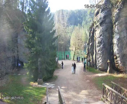 Vstup do skal, Pískovna