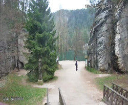 Vstup do skal, Pískovna